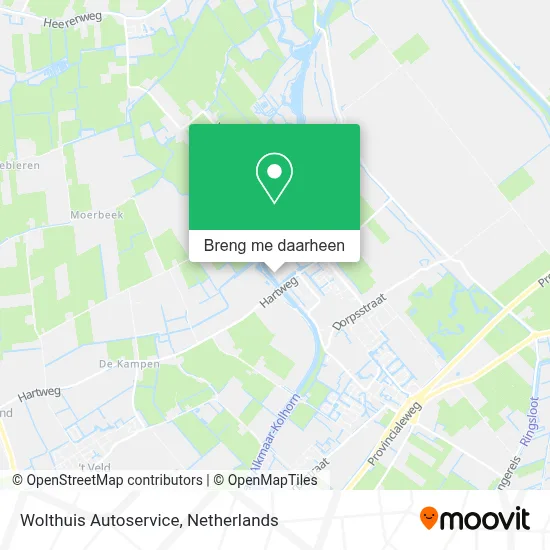 Wolthuis Autoservice kaart