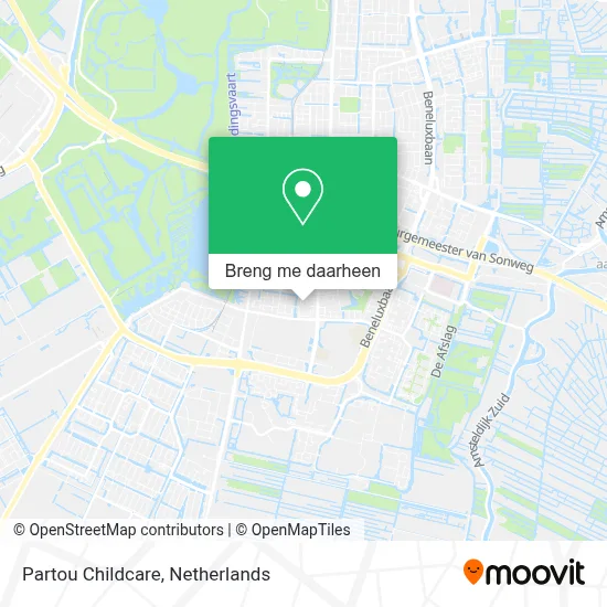 Partou Childcare kaart
