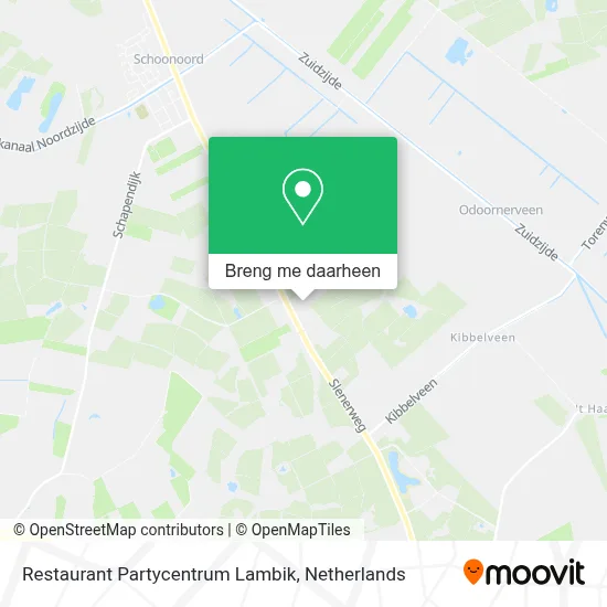 Restaurant Partycentrum Lambik kaart
