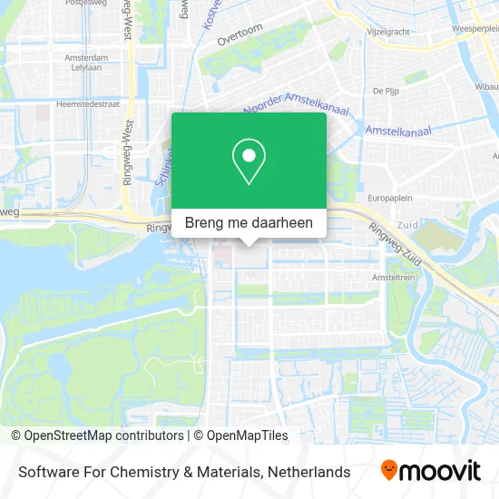 Software For Chemistry & Materials kaart