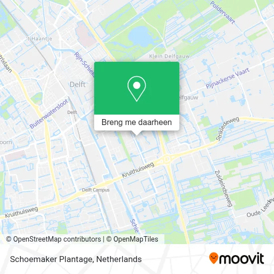 Schoemaker Plantage kaart