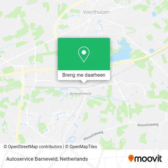 Autoservice Barneveld kaart
