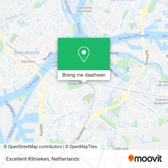 Excellent Klinieken kaart