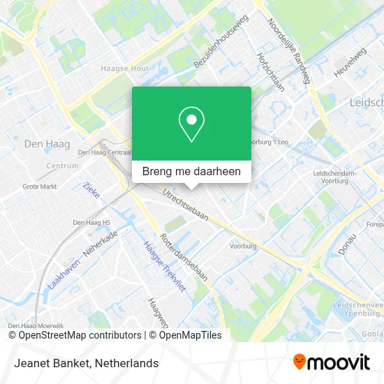 Jeanet Banket kaart