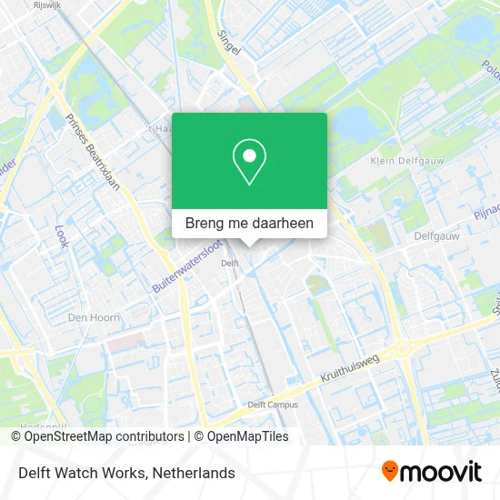 Delft Watch Works kaart