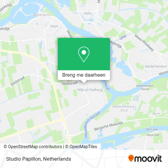 Studio Papillon kaart