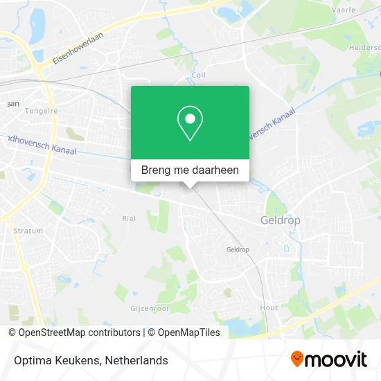 Optima Keukens kaart