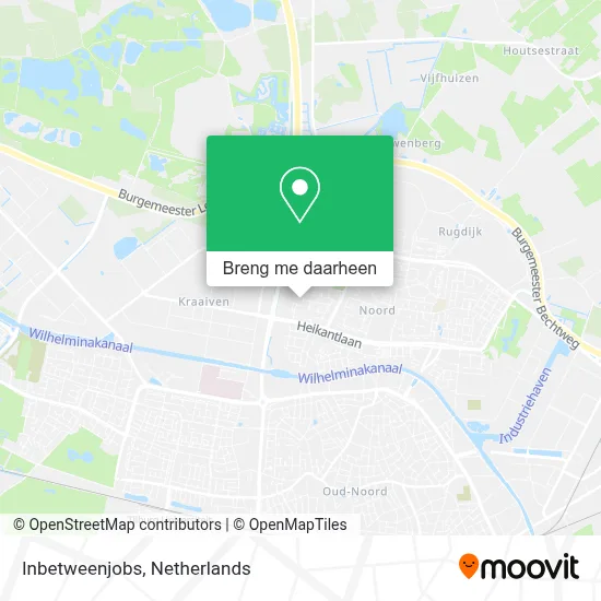 Inbetweenjobs kaart