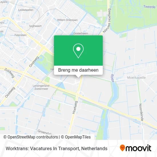 Worktrans: Vacatures In Transport kaart