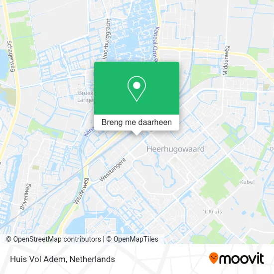 Huis Vol Adem kaart