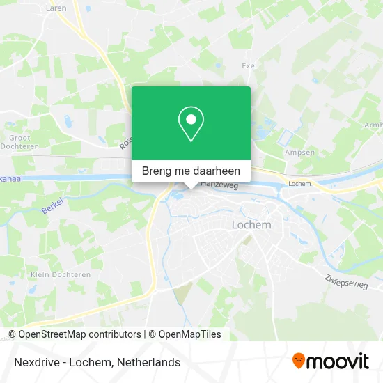 Nexdrive - Lochem kaart