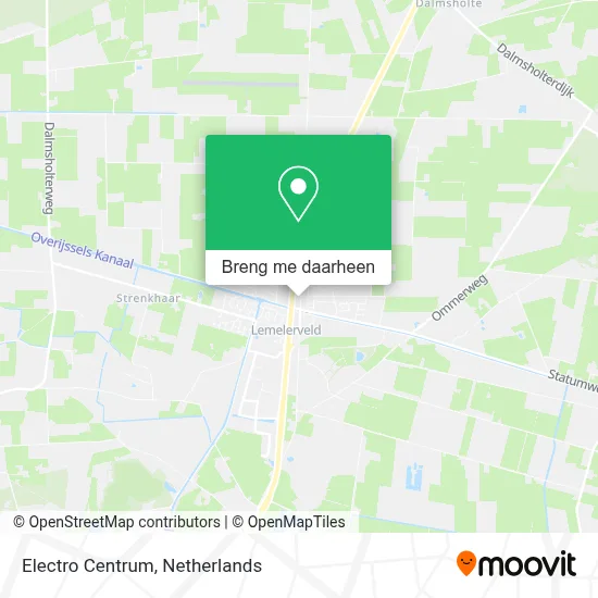 Electro Centrum kaart