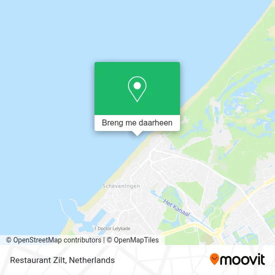 Restaurant Zilt kaart