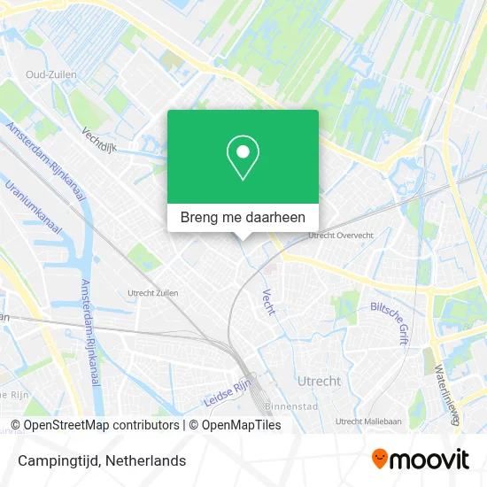 Campingtijd kaart
