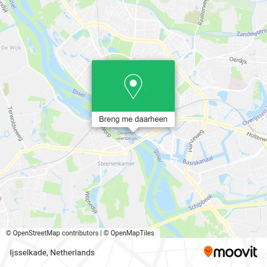 Ijsselkade kaart