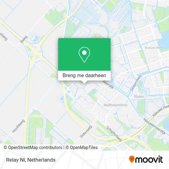 Relay Nl kaart