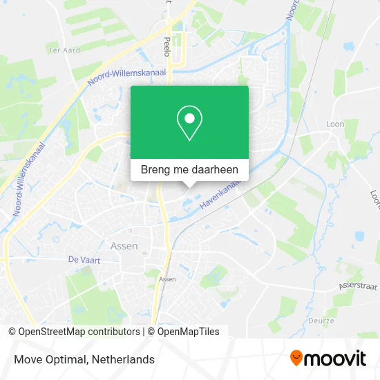 Move Optimal kaart