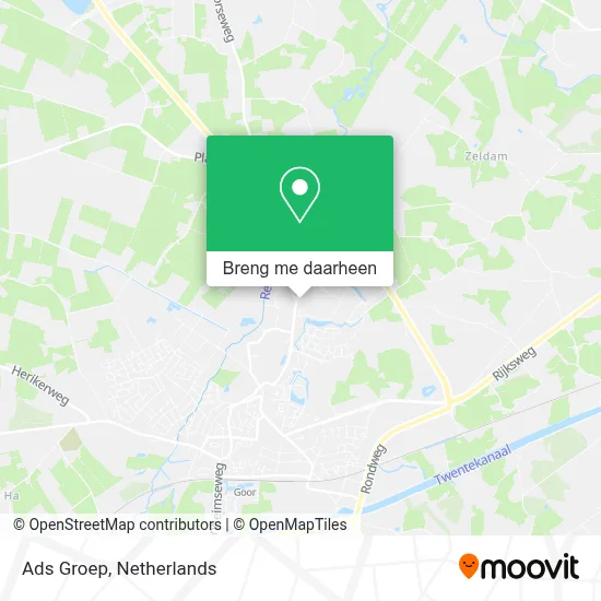 Ads Groep kaart