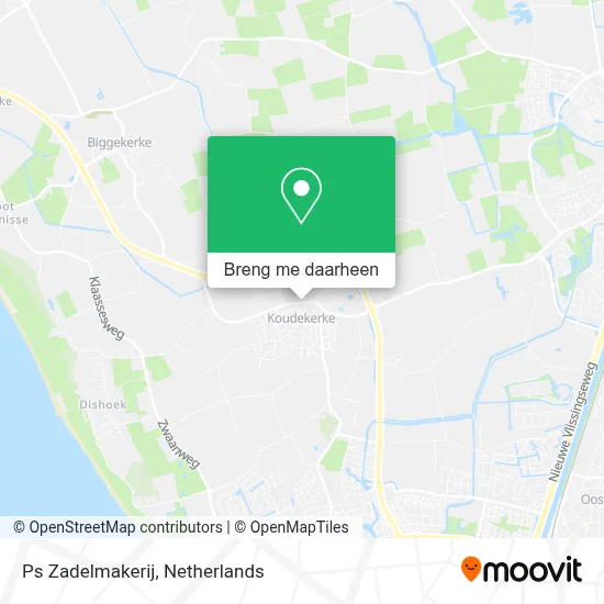 Ps Zadelmakerij kaart