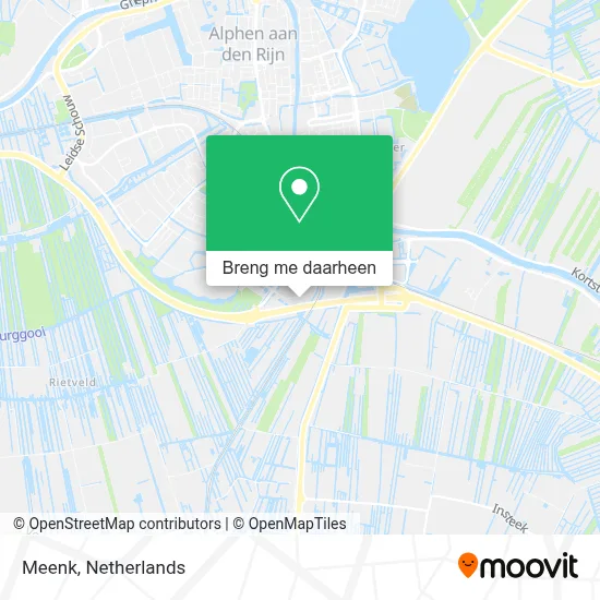 Meenk kaart