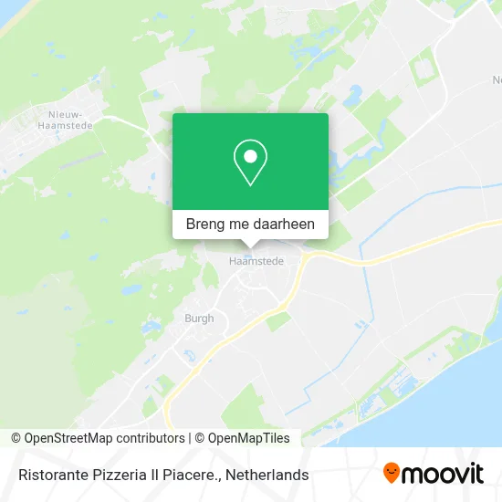 Ristorante Pizzeria Il Piacere. kaart