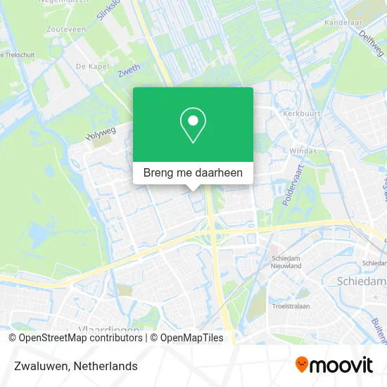 Zwaluwen kaart