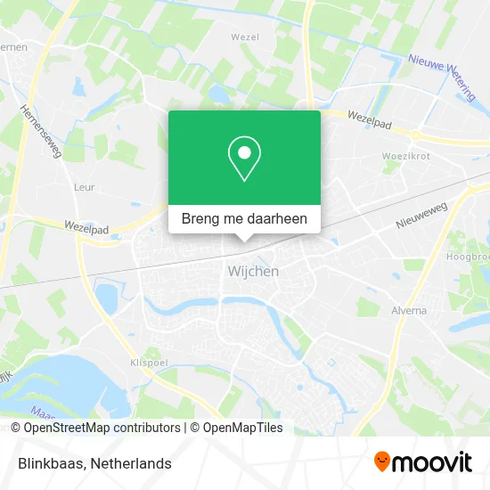 Blinkbaas kaart