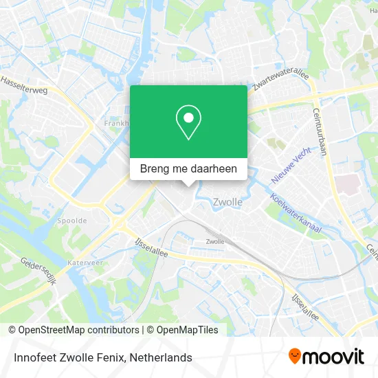 Innofeet Zwolle Fenix kaart