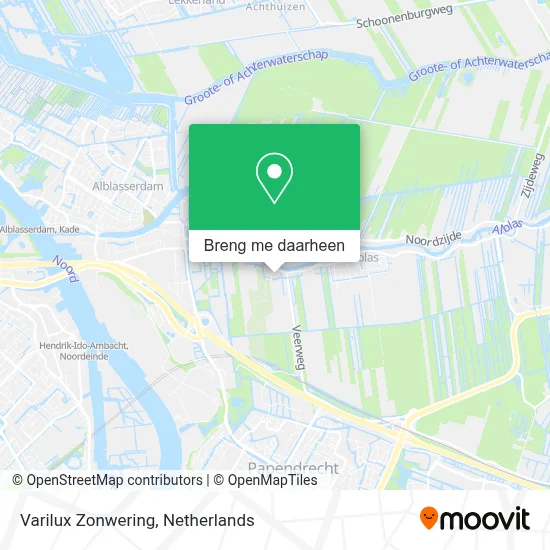 Varilux Zonwering kaart