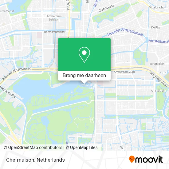 Chefmaison kaart
