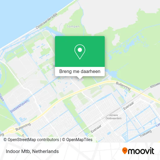 Indoor Mtb kaart