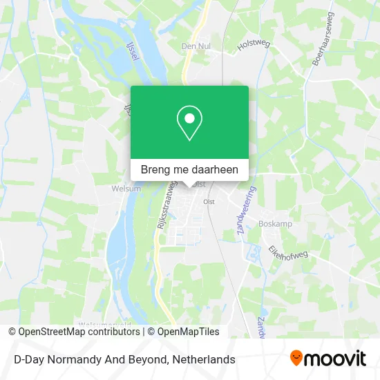 D-Day Normandy And Beyond kaart