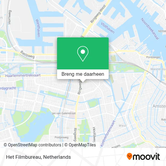 Het Filmbureau kaart