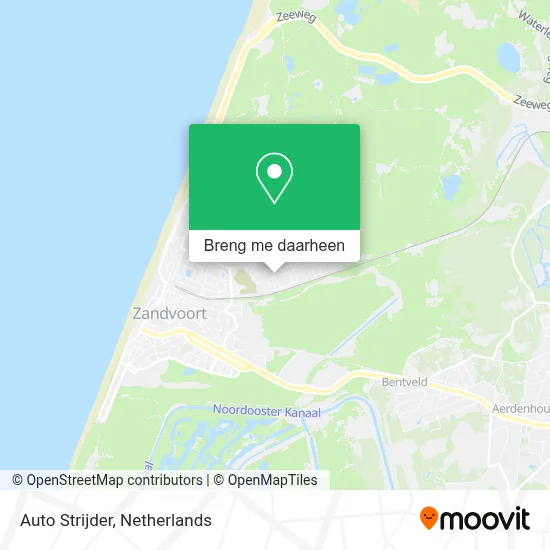 Auto Strijder kaart