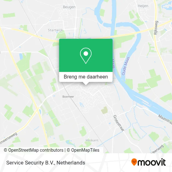 Service Security B.V. kaart