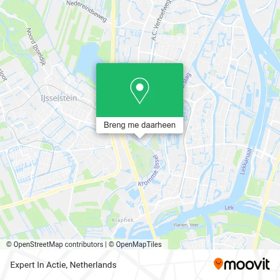 Expert In Actie kaart