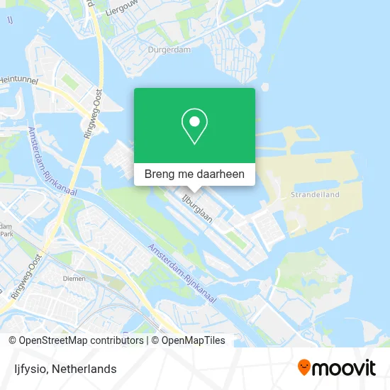 Ijfysio kaart