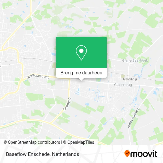 Baseflow Enschede kaart
