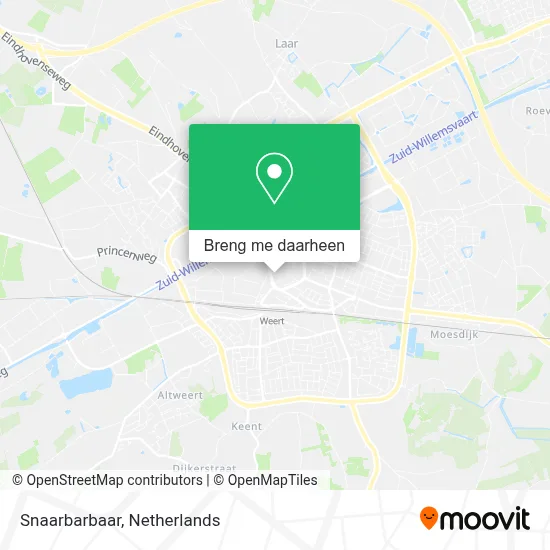 Snaarbarbaar kaart