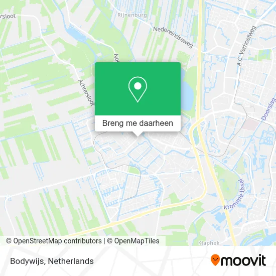 Bodywijs kaart