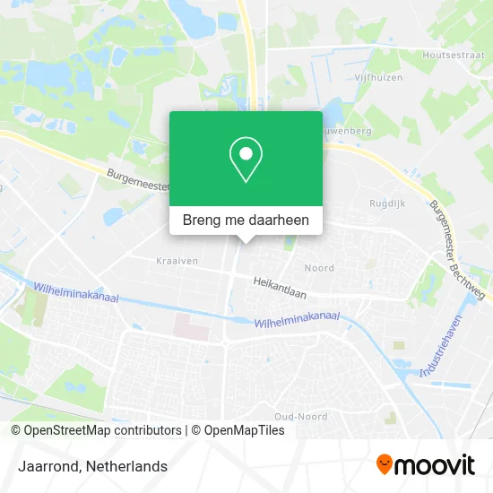 Jaarrond kaart