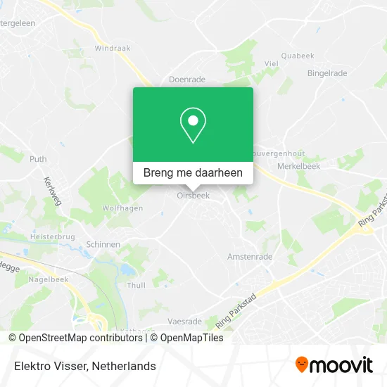 Elektro Visser kaart