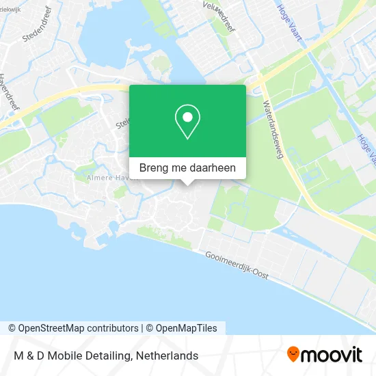 M & D Mobile Detailing kaart
