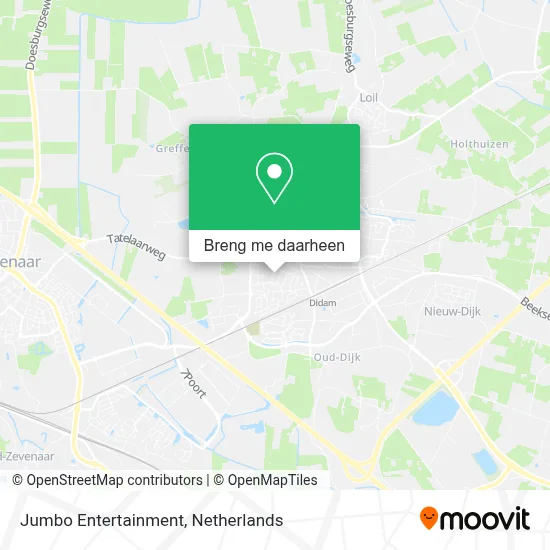Jumbo Entertainment kaart