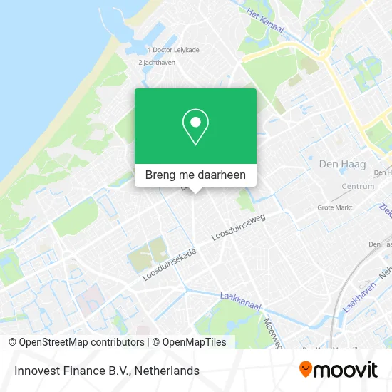 Innovest Finance B.V. kaart