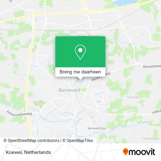 Koewei kaart