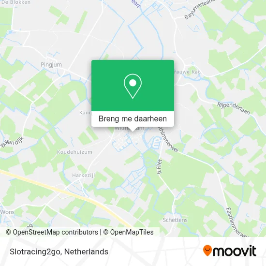 Slotracing2go kaart