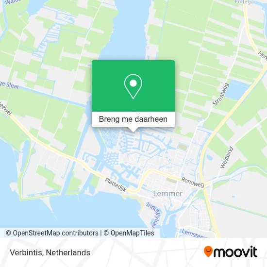 Verbintis kaart