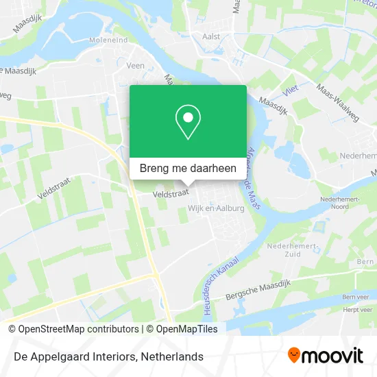 De Appelgaard Interiors kaart