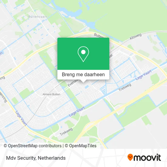 Mdv Security kaart